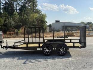 2025 Hooper 7X14 LANDSCAPE TRAILER