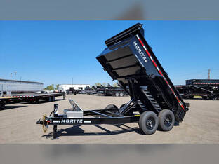 2026 Moritz 7'X12' 14K Scissor / Tarp / Dump Trailer