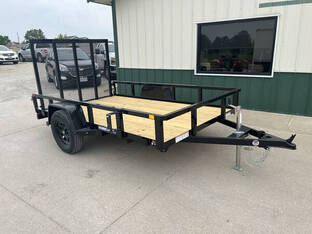 2026 Sure Trac 6'X10' Tube Top 3K Utility Trailer