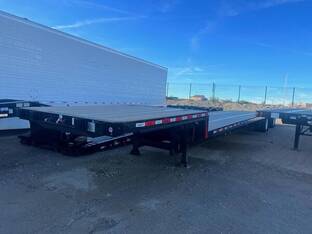2025 DURA HAUL USED 53' STEEL DROP DECK, SPREAD AIR RID