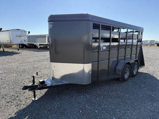 2026 Valley 16'X6' BP Steel Stock Trailer
