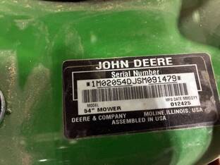 2025 John Deere 54DECK