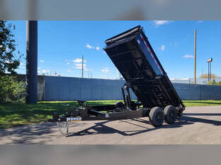 2026 Punch 7'X14' 14K Scissor Dump Trailer