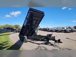 2026 Punch 7'X14' 14K Scissor Dump Trailer