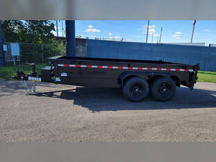 2026 Punch 7'X14' 14K Scissor Dump Trailer
