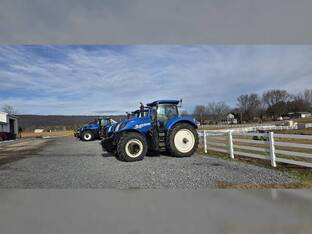 2018 New Holland T7.315 SIDEWINDER II