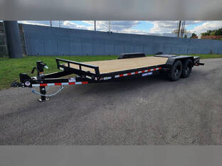 2026 Sure Trac 7'X17'+3' 14K Equipment Trailer
