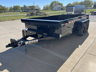 2026 Punch 7'X14' 14K Scissor Dump Trailer