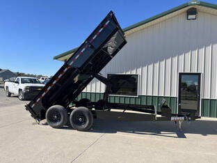 2026 Punch 7'X14' 14K Scissor Dump Trailer