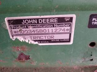 1995 John Deere 345