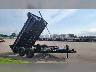 2026 Sure Trac 7'X12' 14K Tele Dump Trailer