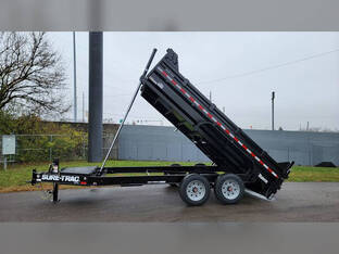 2026 Sure Trac 7'X14' 17.6K PS Tele Dump Trailer