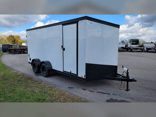 2026 United Trailers 7'X16' 7K / 6.5' Interior / Enclosed Tra