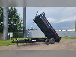 2026 Sure Trac 7'X16' 14K Tele Dump Trailer