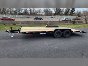 2026 Sure Trac 7'X20' 10K Wood Deck Car Hauler Trailer
