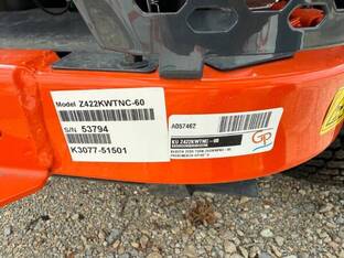 Kubota Z422KWTNC-60
