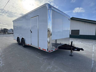 2026 United Trailers 8.5'X20' UXT 14K White