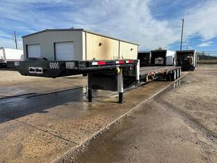 2019 Transcraft TRI AXLE 48' STEEL DROP DECK, AIR RIDE W