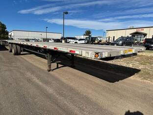 2015 Utility 48' COMBO FLATBED, SPREAD AIR RIDE, COIL