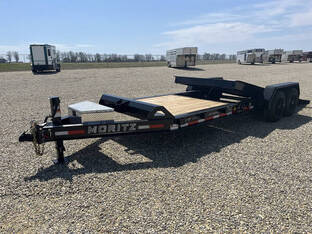 2026 Moritz 7'X16'+6' GT 16K Tilt Equipment Trailer