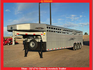 2026 Titan Classic Gooseneck Livestock 32'