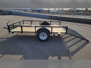 2025 Texas Bragg 6.5'X10' 3K Tube Top Utility Trailer