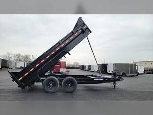 2026 Sure Trac 7'X14' 14K Tele Dump Trailer