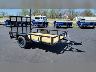 2026 Sure Trac 6'X10' 3K Tube Top Utility Trailer