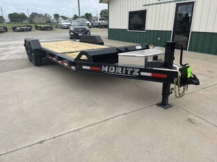2026 Moritz 7'X16'+4' GT 14K Tilt Equipment Trailer
