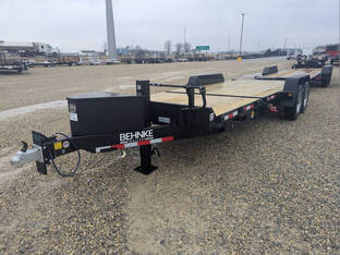 2026 Behnke Trailers 7'X16'+6' 20K Tilt Equipment Trailer
