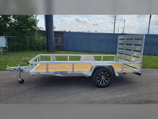 2026 Sure Trac 6'X12' 3K Aluminum Tube Top Utility Trai