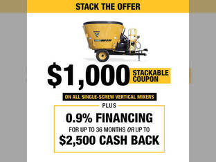 2026 Vermeer Mfg. Co. Vertical Mixer Offer!