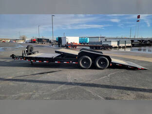 2019 PJ 7'X16'+6' 14K Tilt Equipment Trailer