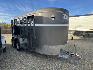 2026 CORNPRO 6'X16' Livestock 7K Pewter W/Spare