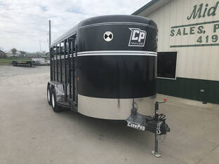 2025 CORNPRO 6'X16' Livestock 7K Charcoal W/Spare