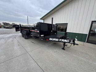 2026 Sure Trac 7'X16' Dump 17.6K PS Tele BP