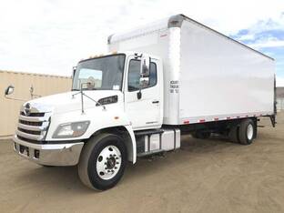 2016 HINO 338 VAN TRUCK