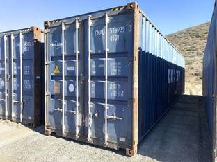 2007 CIMC 40FT HIGH CUBE CONTAINER