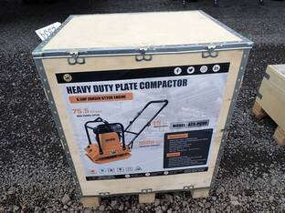 HEAVY DUTY 6.5 HP PLATE COMPACTOR