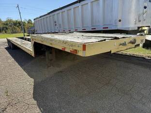1977 Fruehauf 42 FT DROP DECK EQUIPMENT HAULER