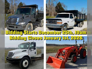 2026 New Year’s Day Mega Eq Auction Bidding Starts 12-25-25; Closes 1-1-26
