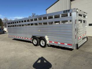 2026 Eby RUFFNECK 8'X30' ALUM. GN TRAILER