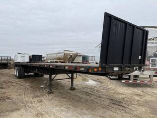 2007 Lufkin 45 FT FLAT BED/ FORK LIFT PACKAGE