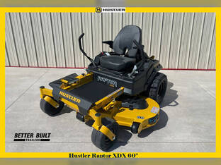 2026 Hustler Raptor XDX 60