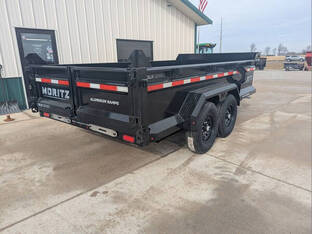 2026 Moritz 7'X14' Dump 14K Scissor With Tarp