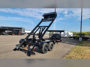 2024 Sure Trac 7'X16' 15.4K Roll Off Chassis Dump Trail