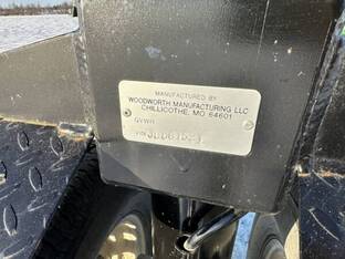 2021 Woodworth 35ft 6 Wheel JD Flex Draper Trailer