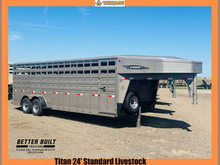 2026 Titan Standard Gooseneck Livestock 24'