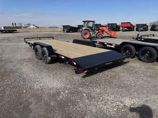2026 Sure Trac 7'X20'(18'+2') C-Channel Car Hauler Trai