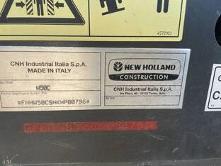 2019 New Holland W50C ZB
